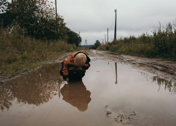 Robert Munch’s The Mud Puddle